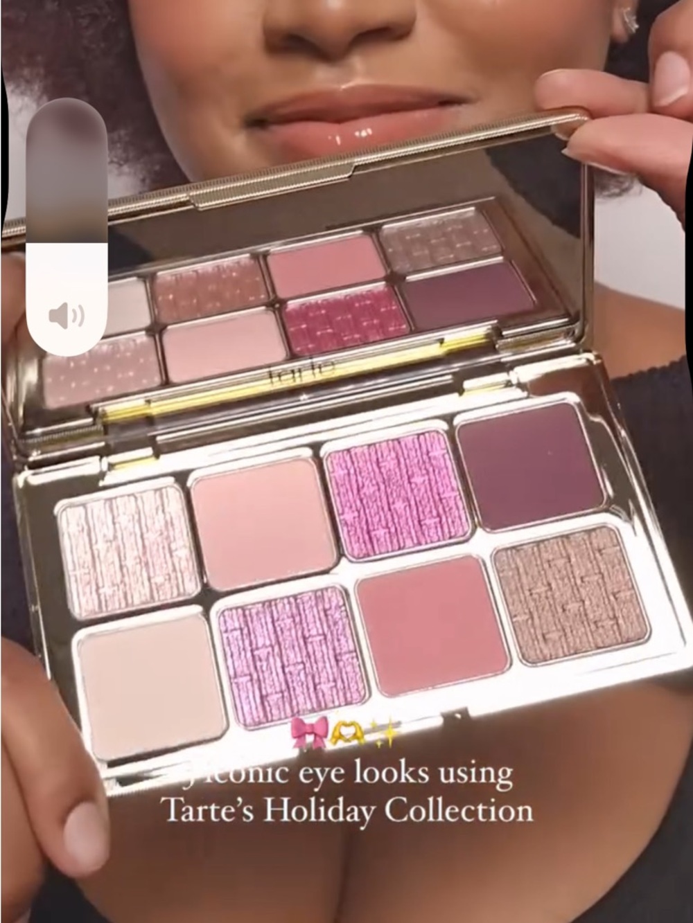Brand new Tarte Holiday Eyeshadow Palette — Elegance palettte